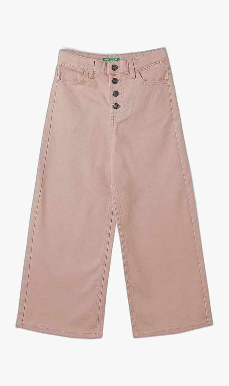 United Colors Of Benetton Pink Wide Trousers for Girls