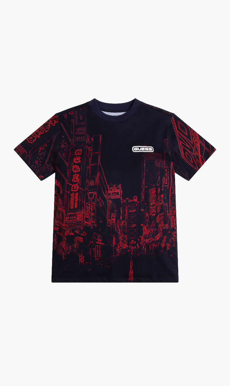 

Guess Blue Logo Short Sleeve Tshirt for Boys | The Deal Outlet