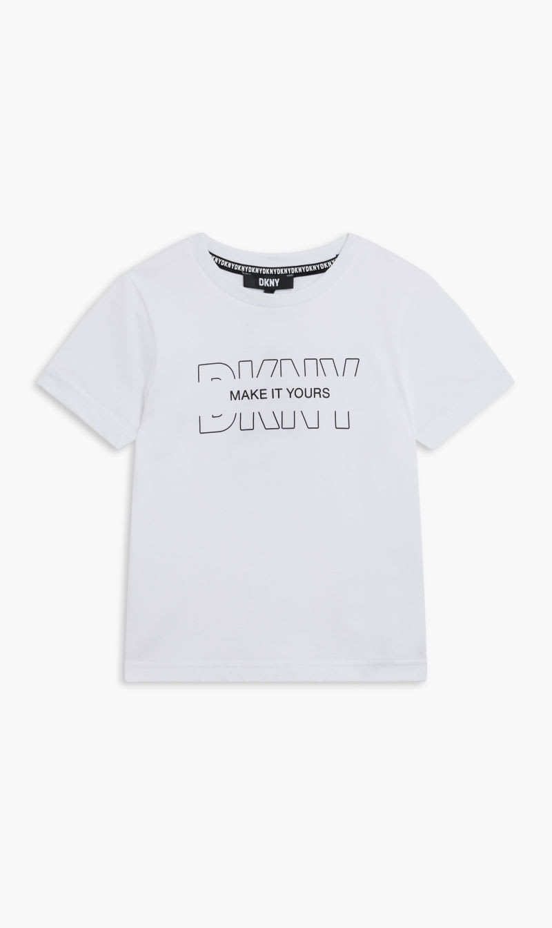 

Dkny White Ss Tee-shirt for Boys | The Deal Outlet