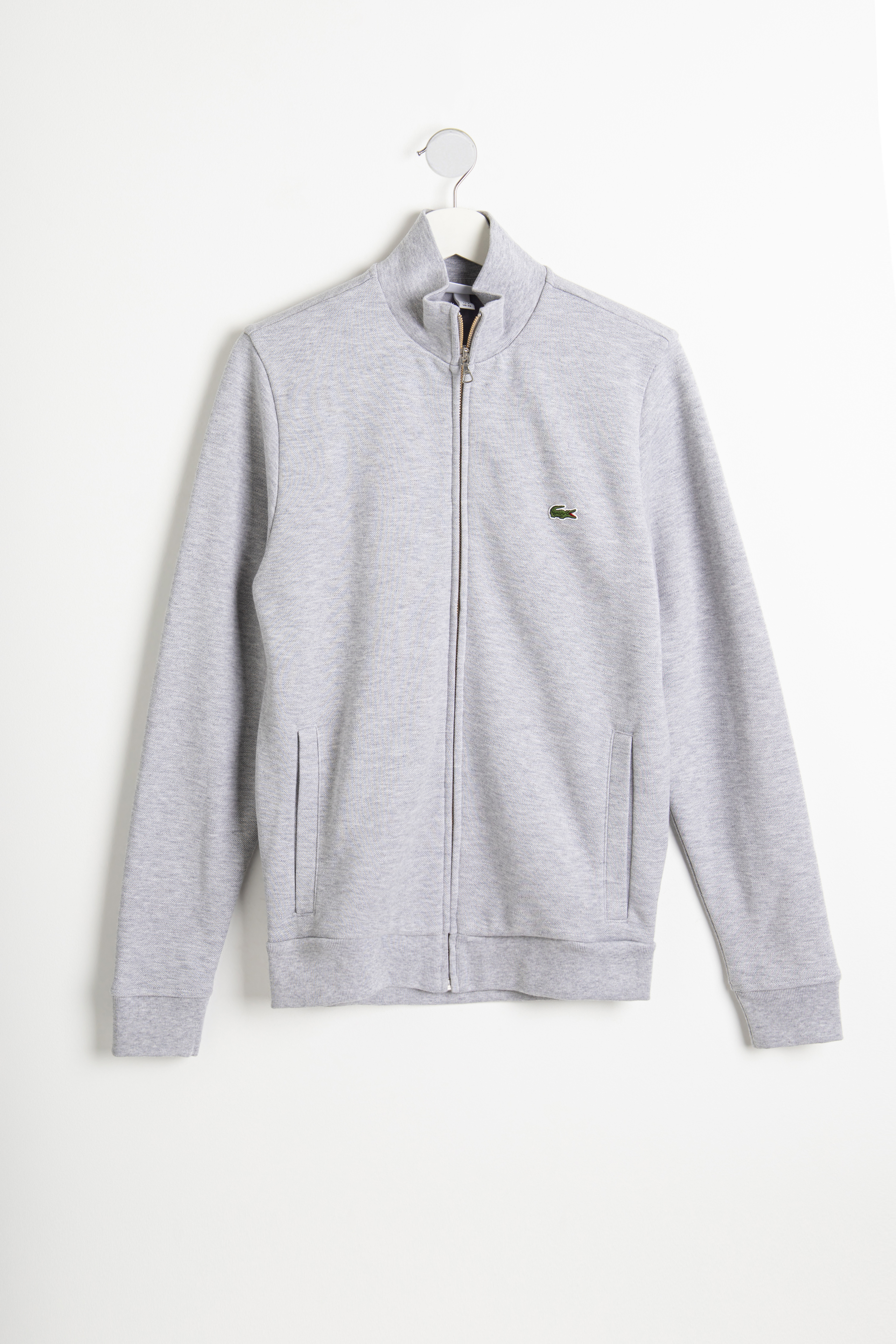 

Lacoste Zip Stand-up Collar Fleece Sweatshirt