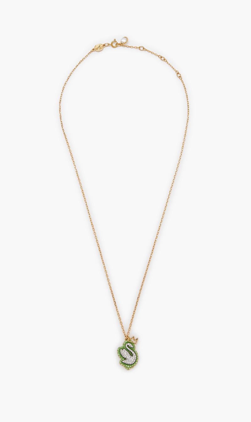 

Swarovski Gold Pop Swan Pendant for Women | The Deal Outlet