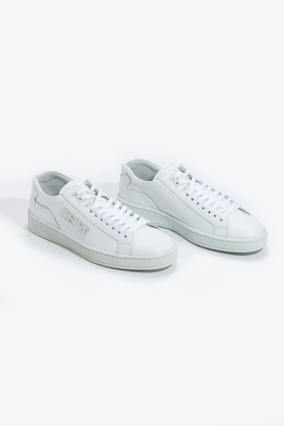 

KENZO Tennix Leather Sneakers