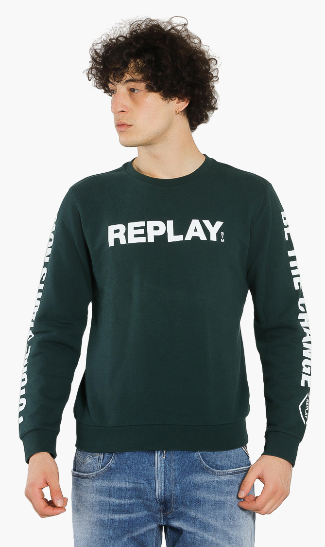 

Replay Graphic Long Sleeve Sweatshirt