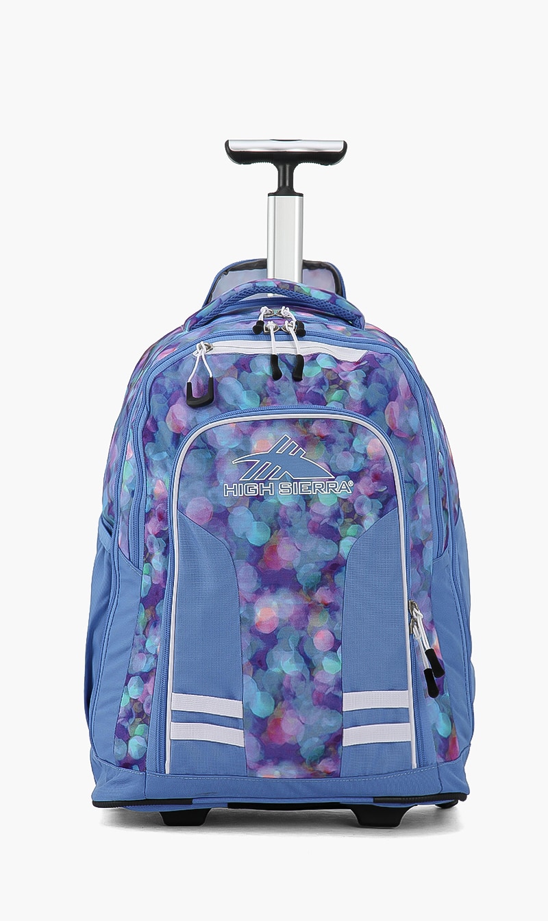

Bubble Wheeled Backpack, Purple