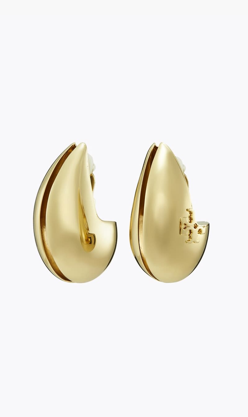 

Tory Burch Gold Pierced Earrings for Women | The Deal Outlet
