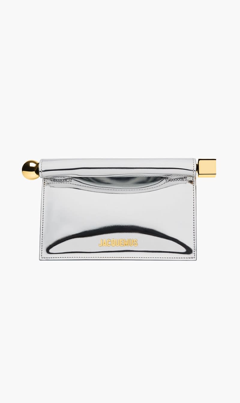 

Jacquemus Silver The Small Rond Carre Bag for Women | The Deal Outlet