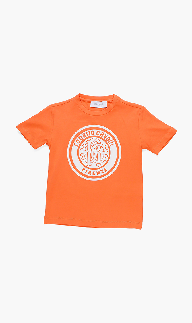 

Roberto Cavalli Stamp Print Jersey T-shirt
