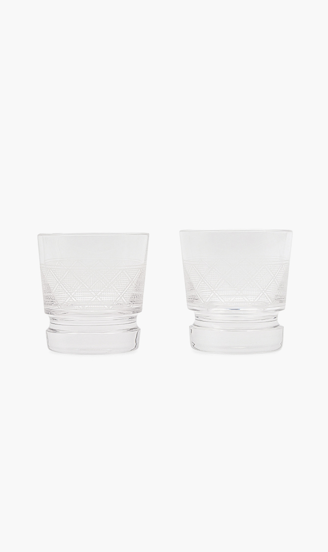 

Christofle Jardin D'eden Crystal Old Fashioned Glass