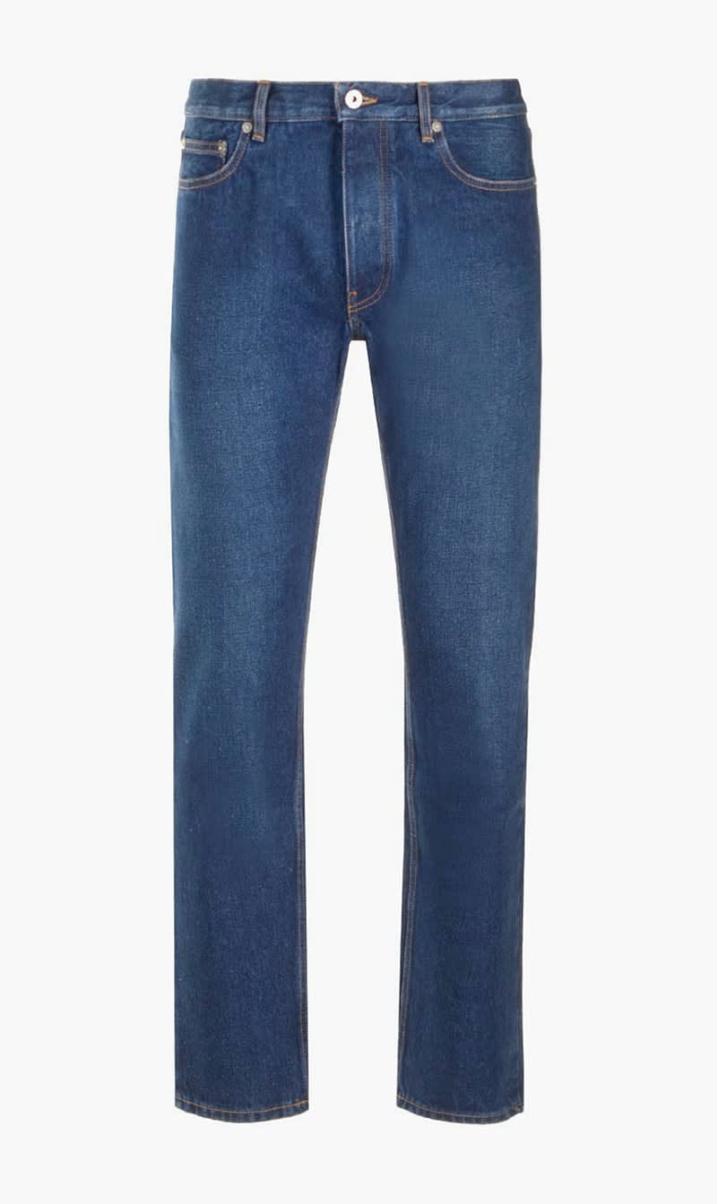 

Off-white Blue Arr Tapered Jeans Medium Blue No Color for Men | The Deal Outlet