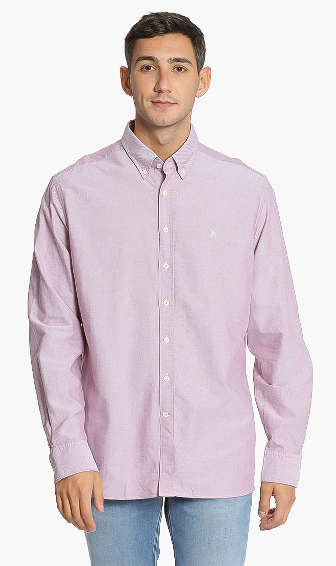 

Hackett London Yarn Dye Oxford Slim Fit Shirt