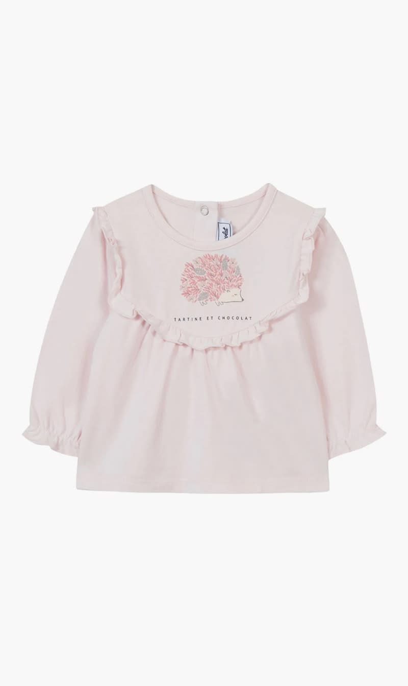 

Tartine Et Chocolat Pink Baby Bouquet Romantique Cotton Dress for Girls | The Deal Outlet