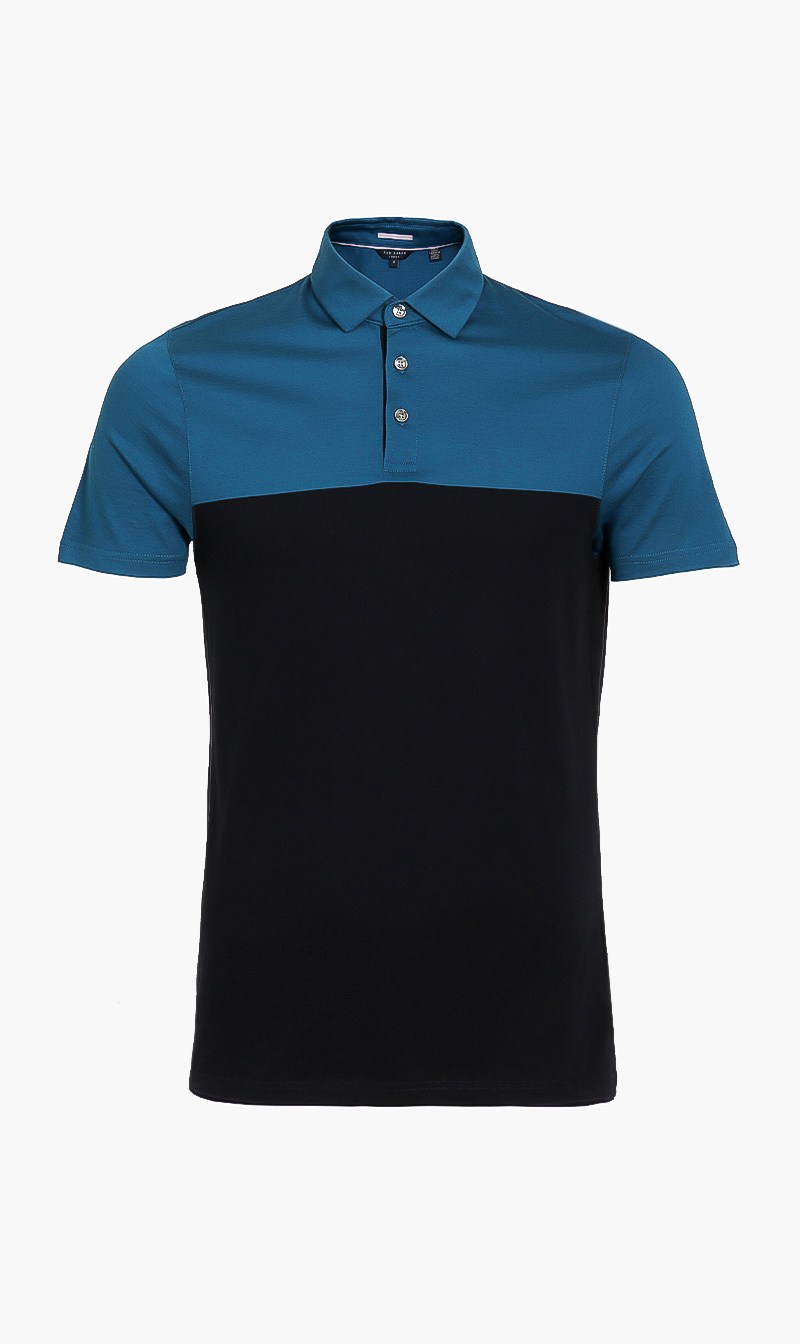 

Ted Baker Colorblock Polo T-shirt