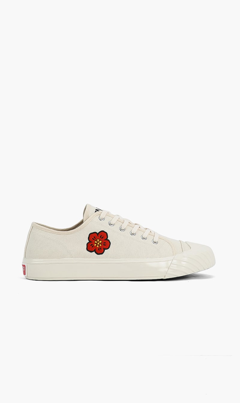 

School Low Top Sneakers, Beige