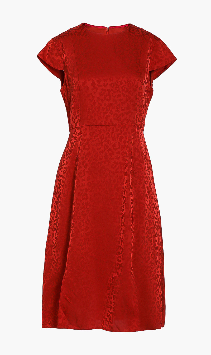 

Ted Baker Jacquard Midi Dress