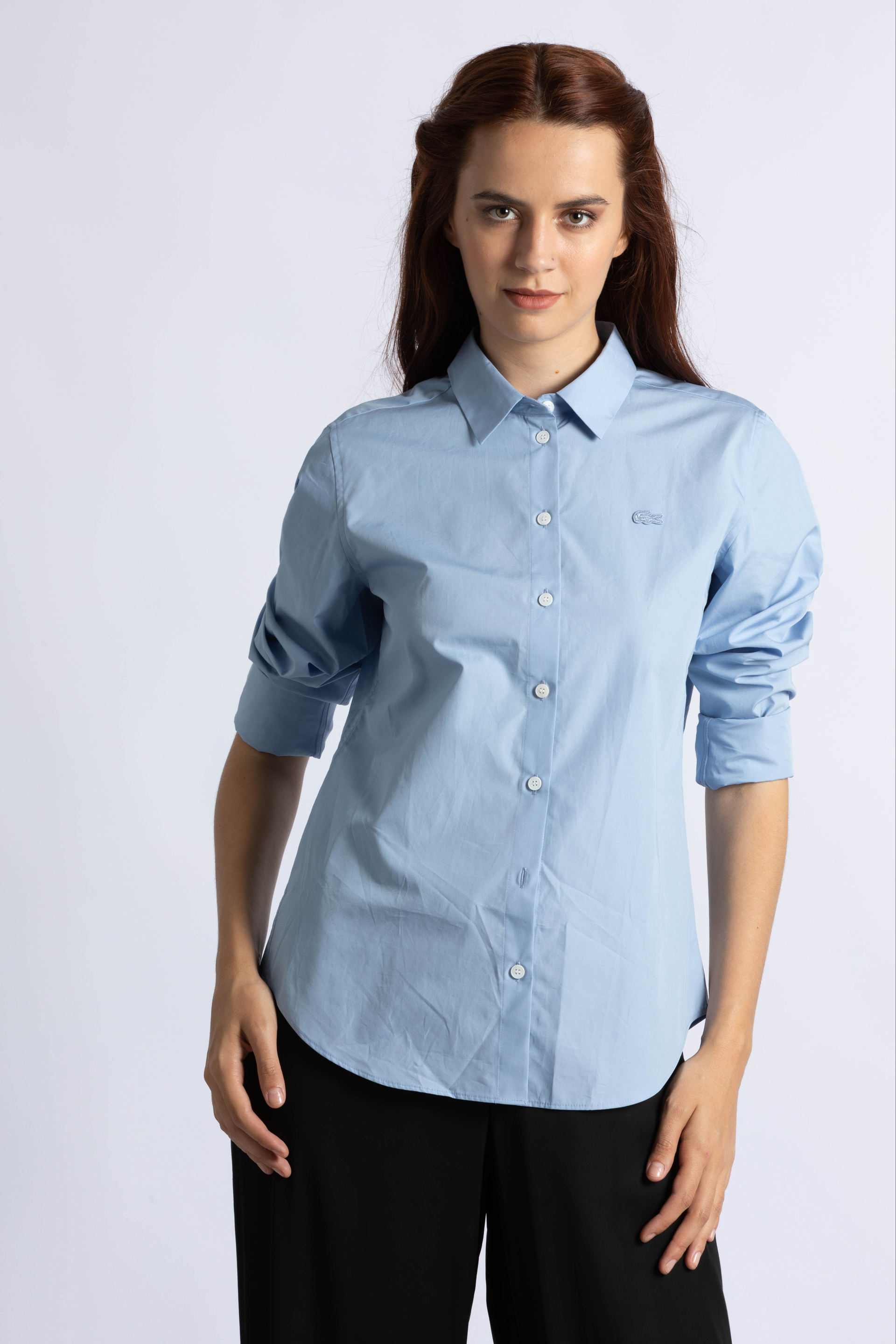 

LACOSTE Regular Fit Cotton Poplin Shirt