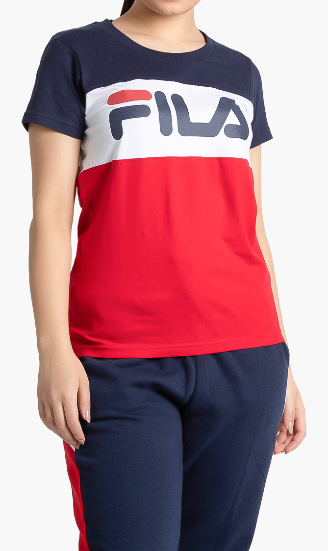 

Anna Colorblock T-shirt, Blue