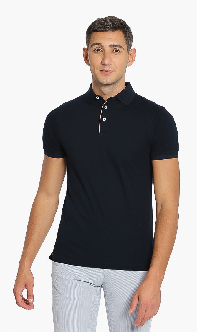 

Hackett London Mayfair Pique Polo Shirt