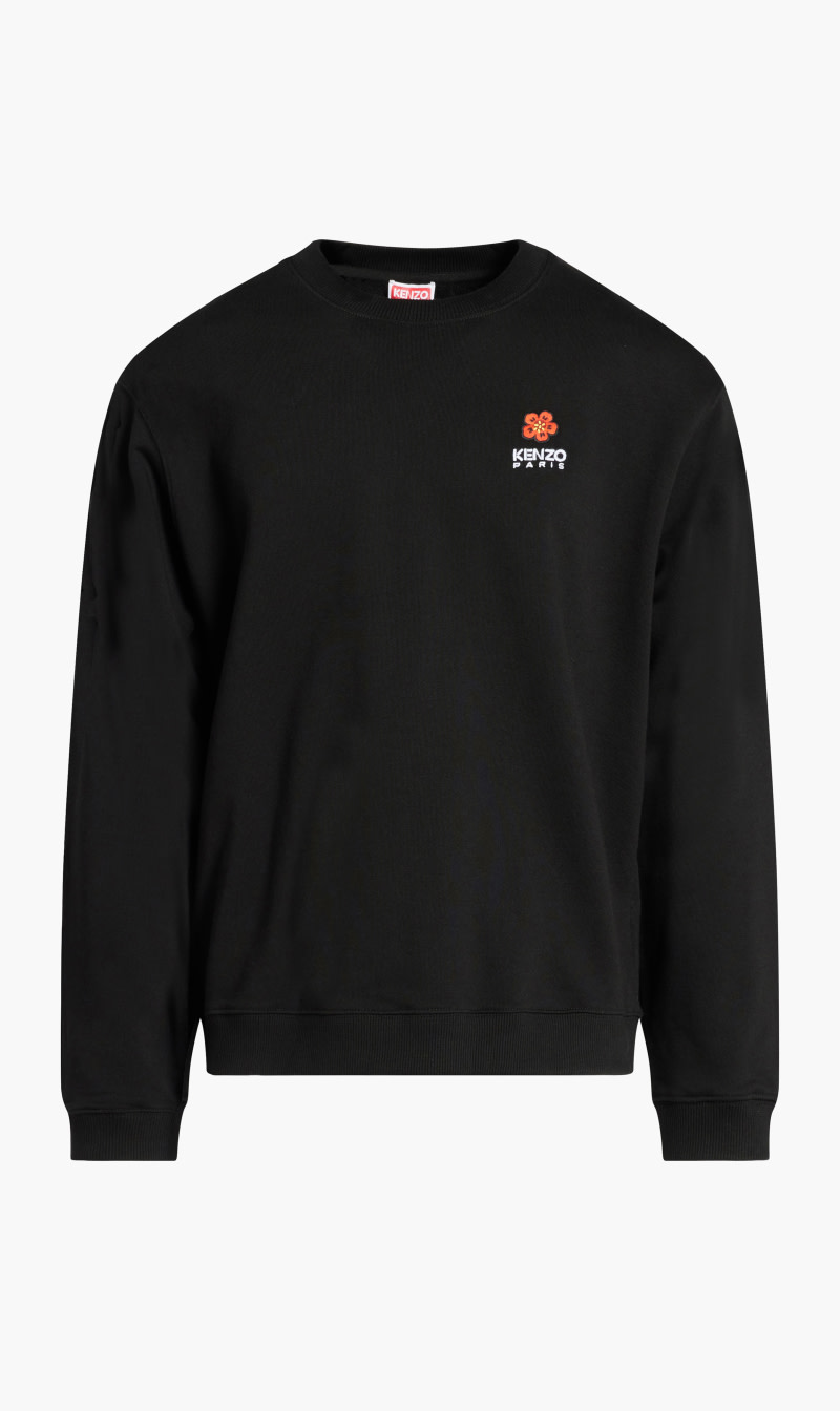 

Crest Logo Classic Sweatshirt, Black