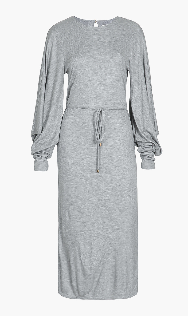 

Structured Sleeve Midi Dress