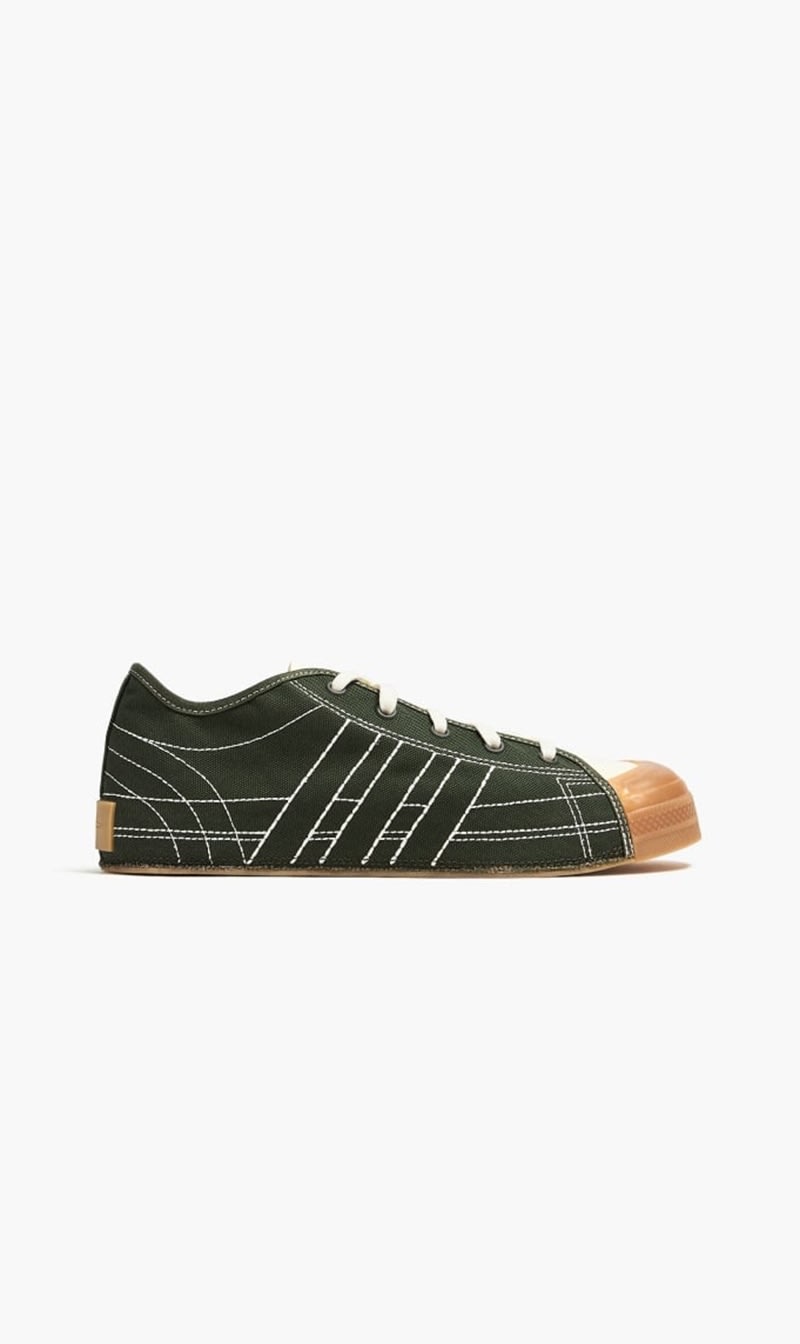

Y-3 Green Y3 Nizza Lo Sneakers | The Deal Outlet