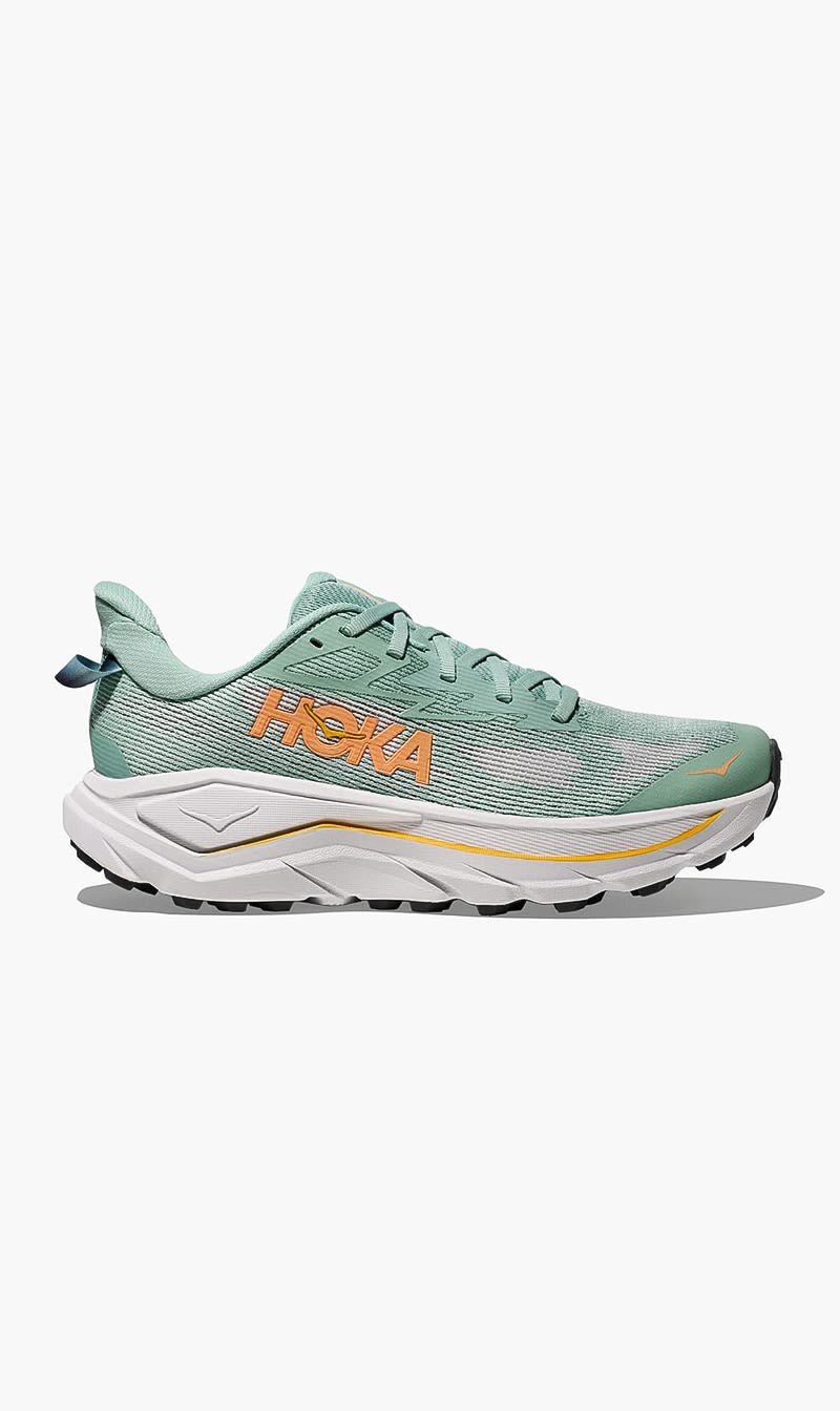 Blue Hoka Pink Challenger 8 Sneakers for Women