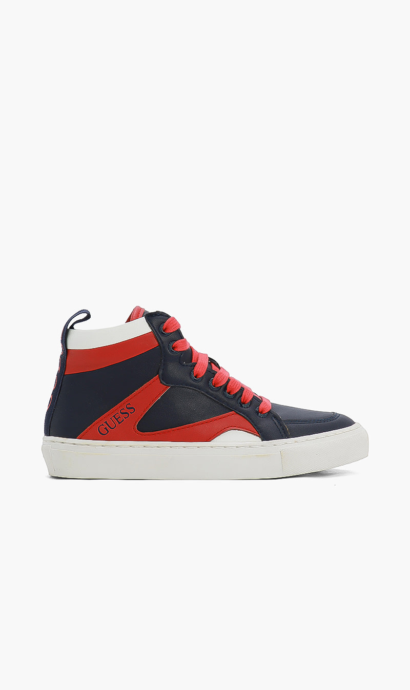 

Dylan Jr High Cut Sneakers, Red