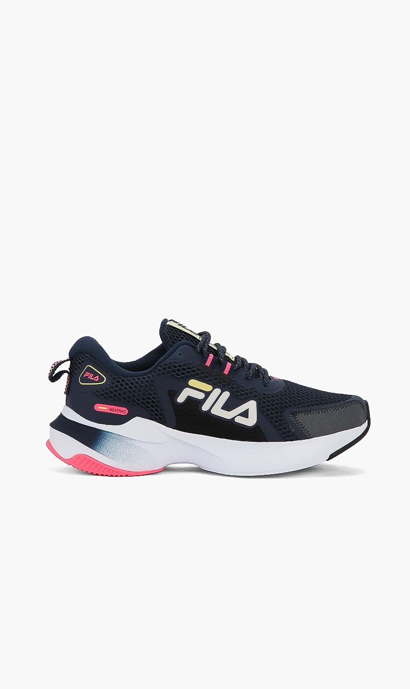 

Fila Black Tenis Heating Lace Sneakers for Women | The Deal Outlet