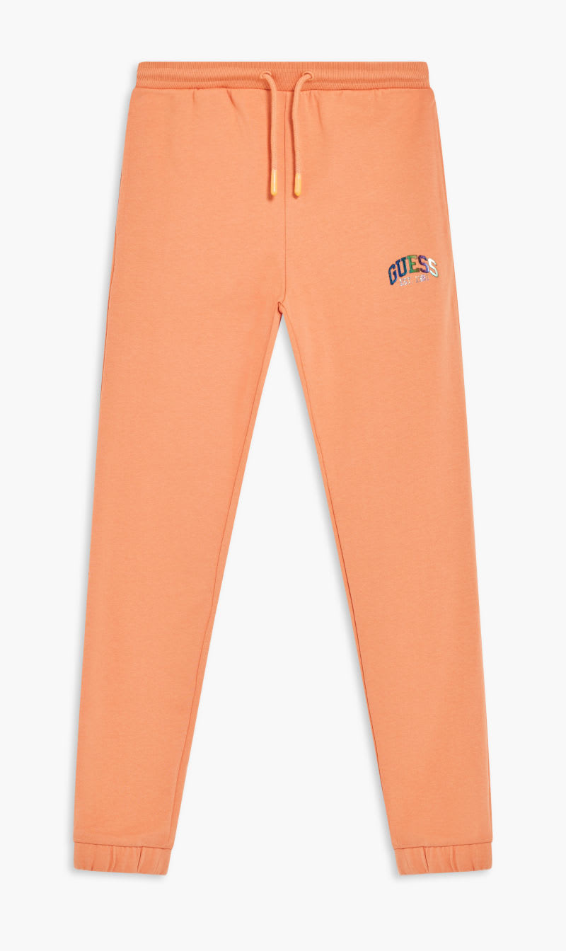 

Guess Orange Active Pants - Organic French Terry 290 for Girls | The Deal Outlet