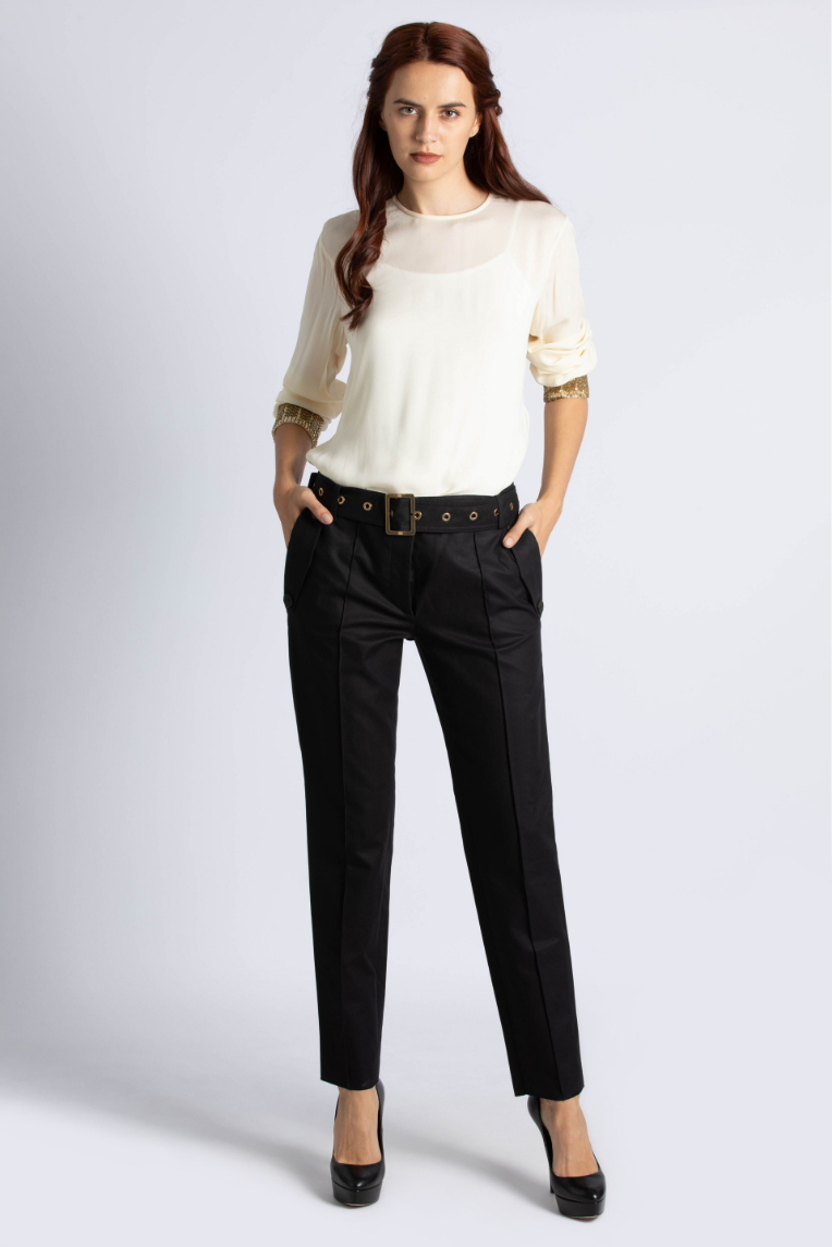 

SALVATORE FERRAGAMO Belted Pants