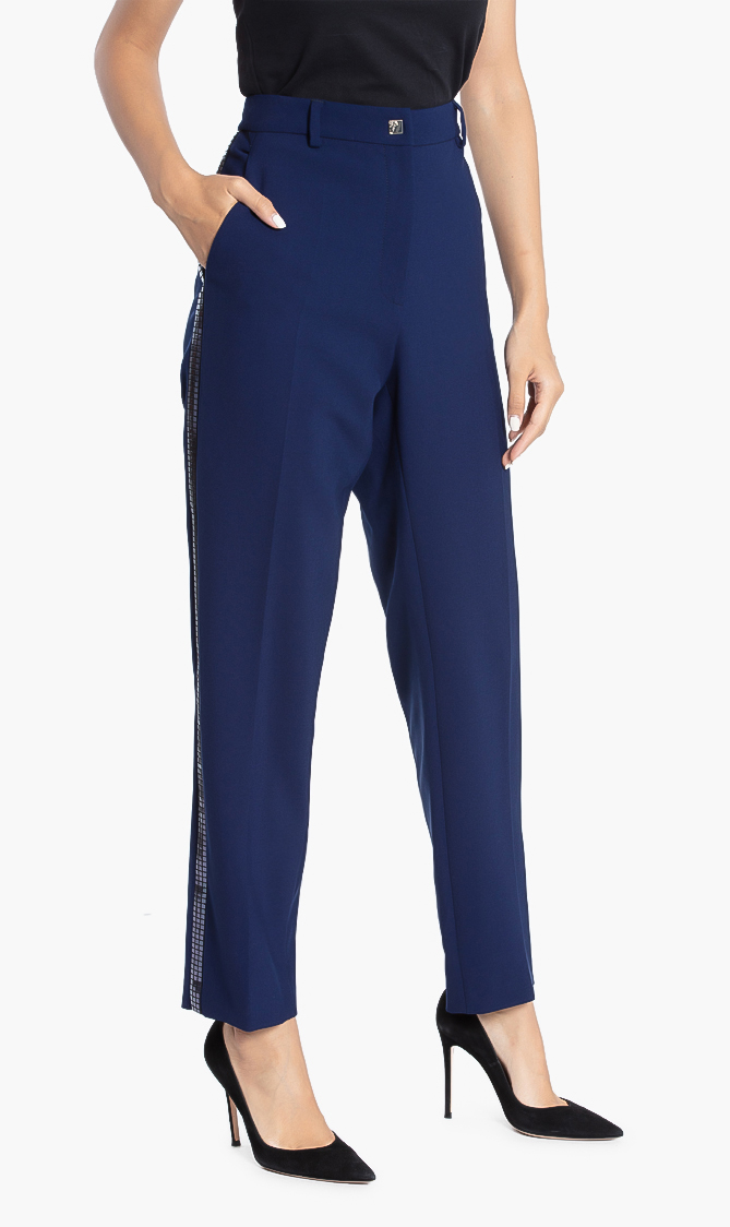 

Versace Gianni Embellished Trouser