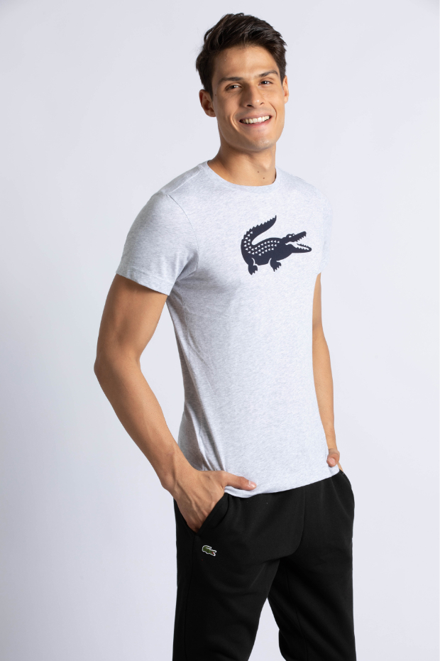 

Lacoste Oversized Crocodile Technical Jersey Tennis T-shirt