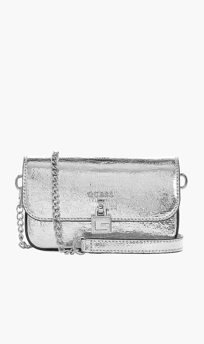 

Nightfall Mini Crossbody Bag, Silver