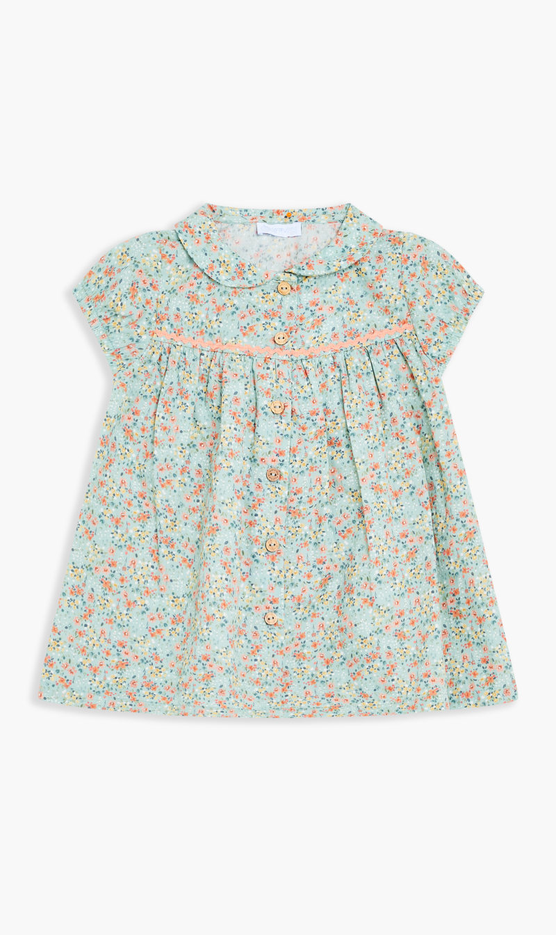 

Laranjinha Green Dress for Kids | The Deal Outlet