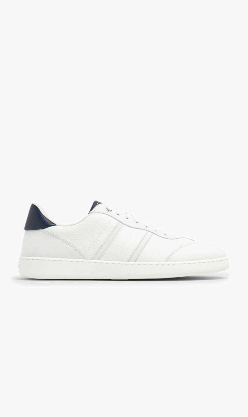 

Salvatore Ferragamo White Achille 1 for Men | The Deal Outlet