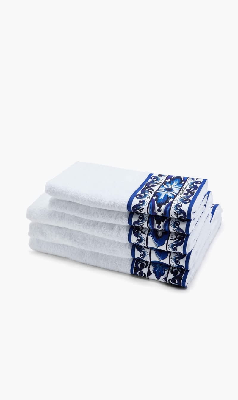 

Dolce & Gabbana Dga Mediterranean Blue 5 Pieces Bath Towels Set | The Deal Outlet