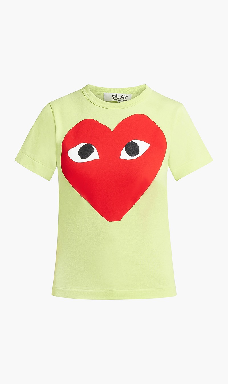 

Heart Print T-shirt, Green