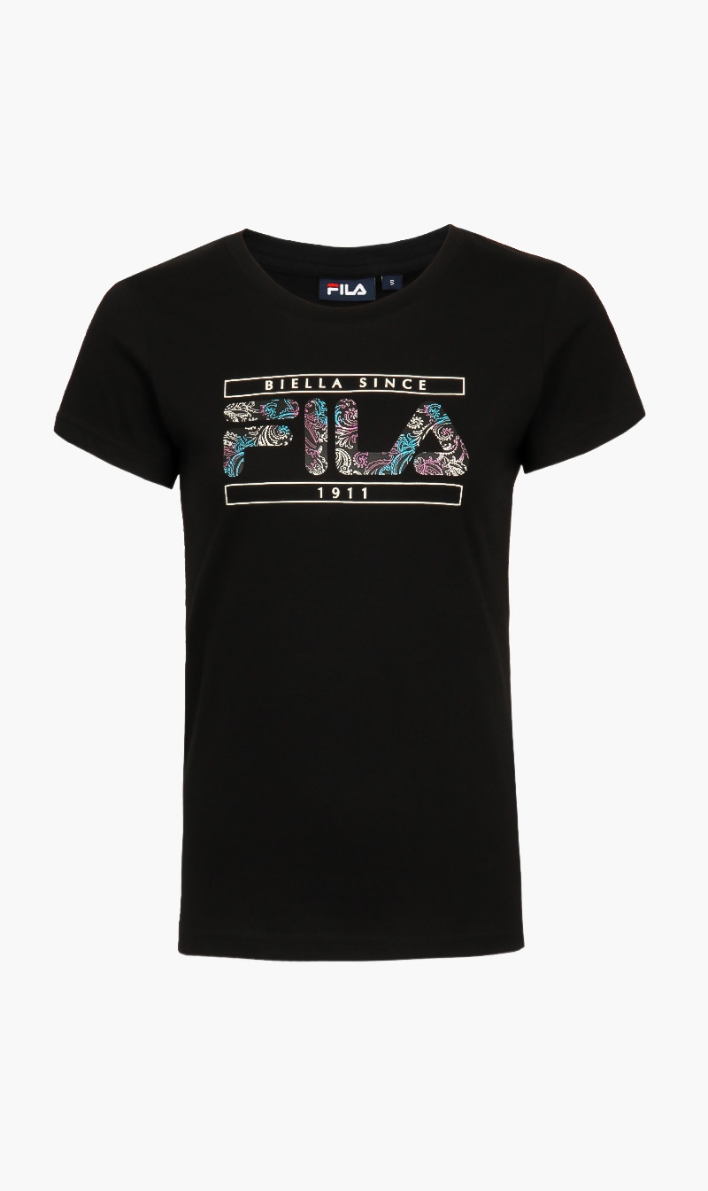 

Fila Black Cali T-shirt for Women | The Deal Outlet
