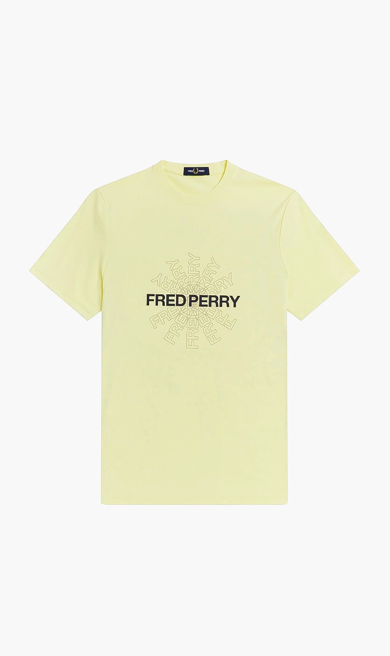 

Graphic Brand Tshirt, Yellow
