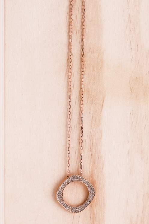 

Swarovski Vio Long Rose Gold Pendant Necklace