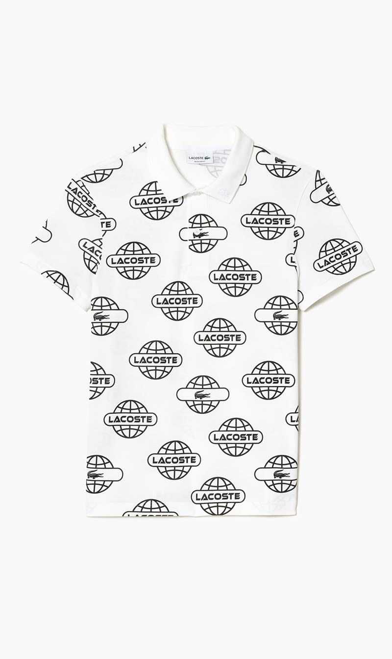 

Lacoste Multi-color Short Sleeved Ribbed Collar Shirt for Men | The Deal Outlet