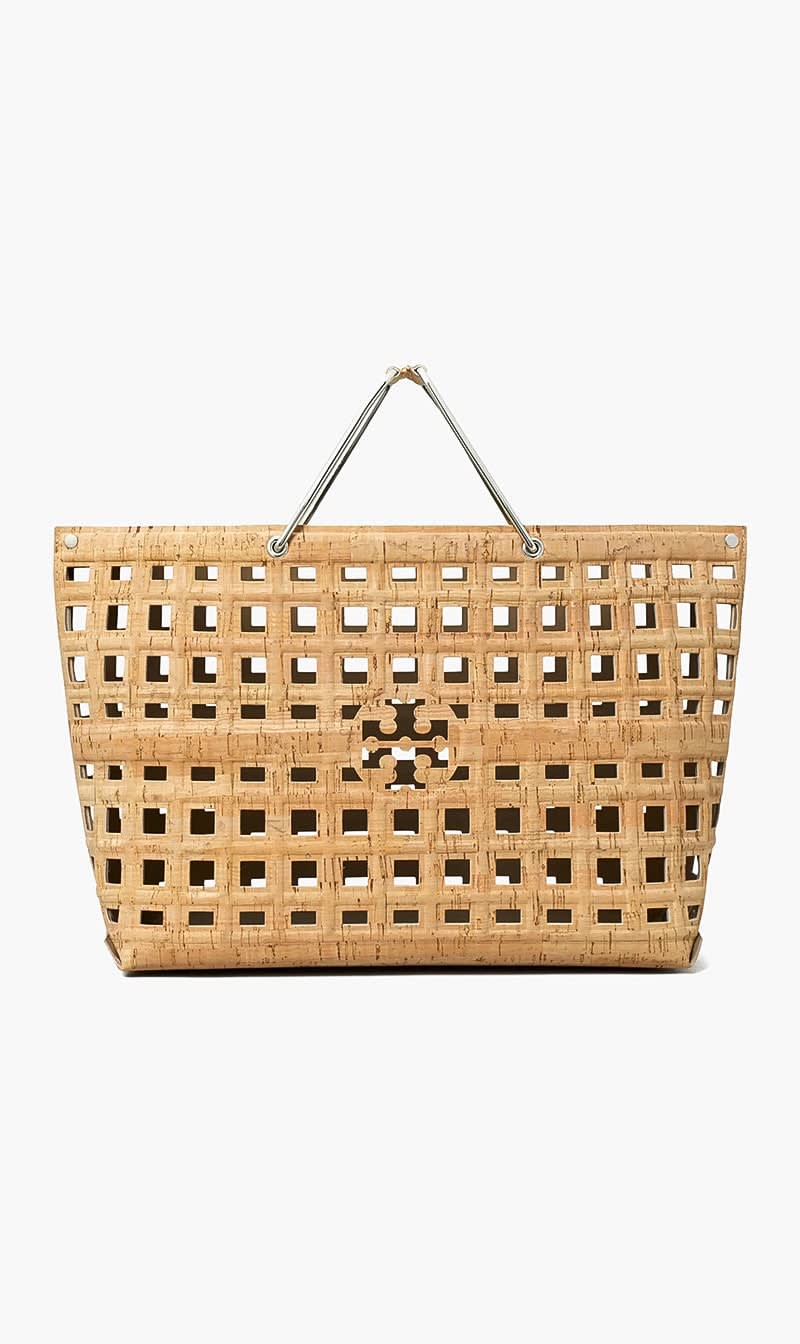 Beige Ella Market Tote Bag for Women