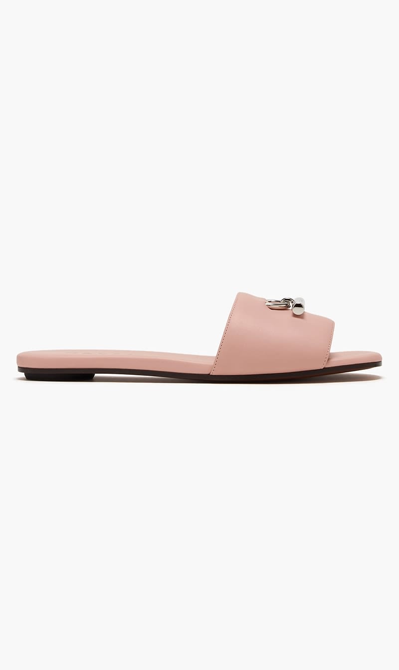

Alexander Mcqueen Pink T Bar Sandals for Women | The Deal Outlet