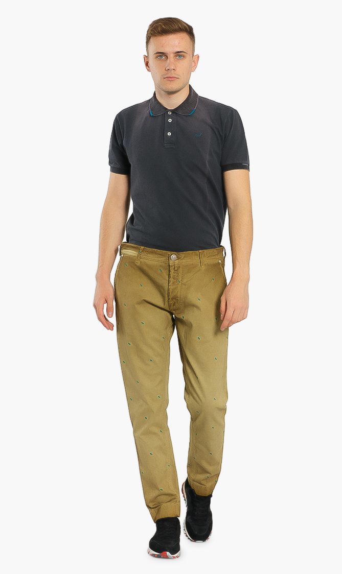 

Jacob Cohen Embroidered Tailored Jeans