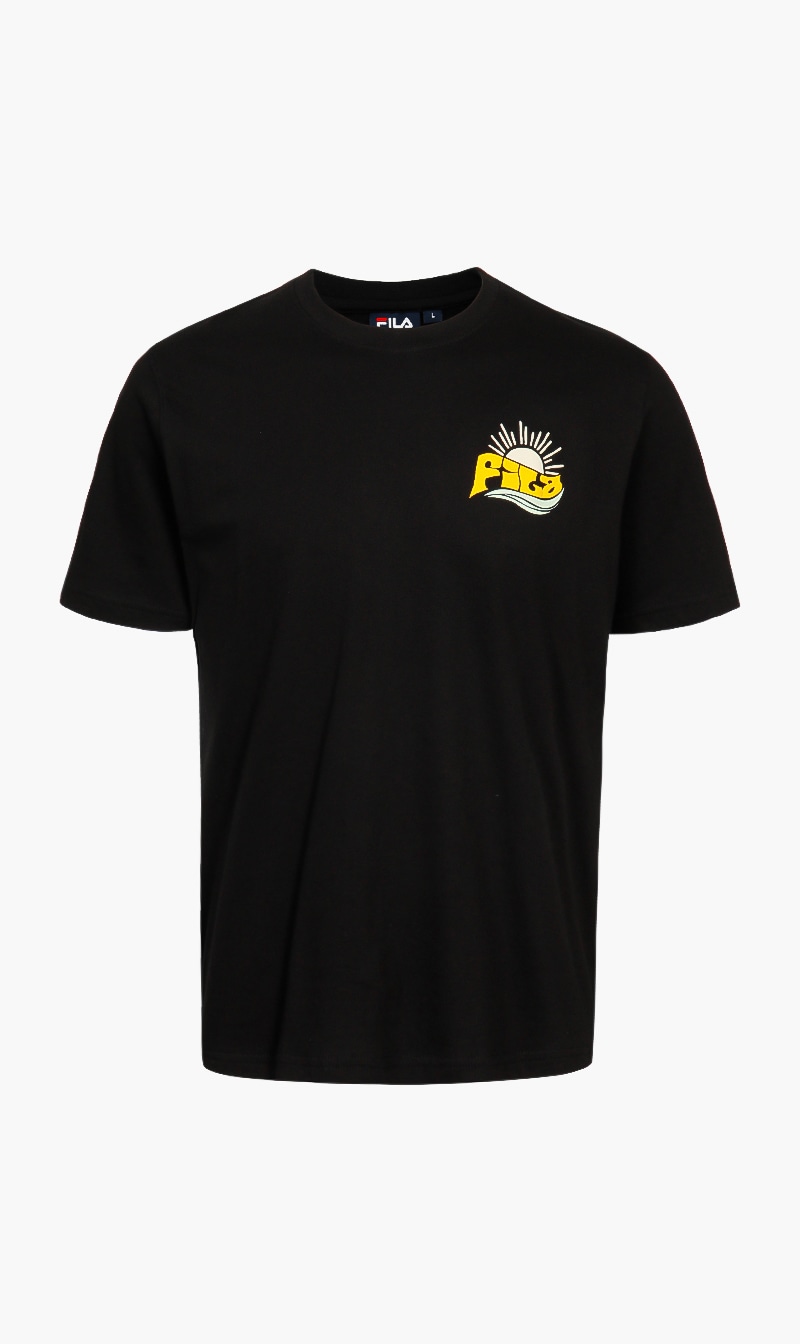 

Fila juno graphic tee | the deal outlet, Black