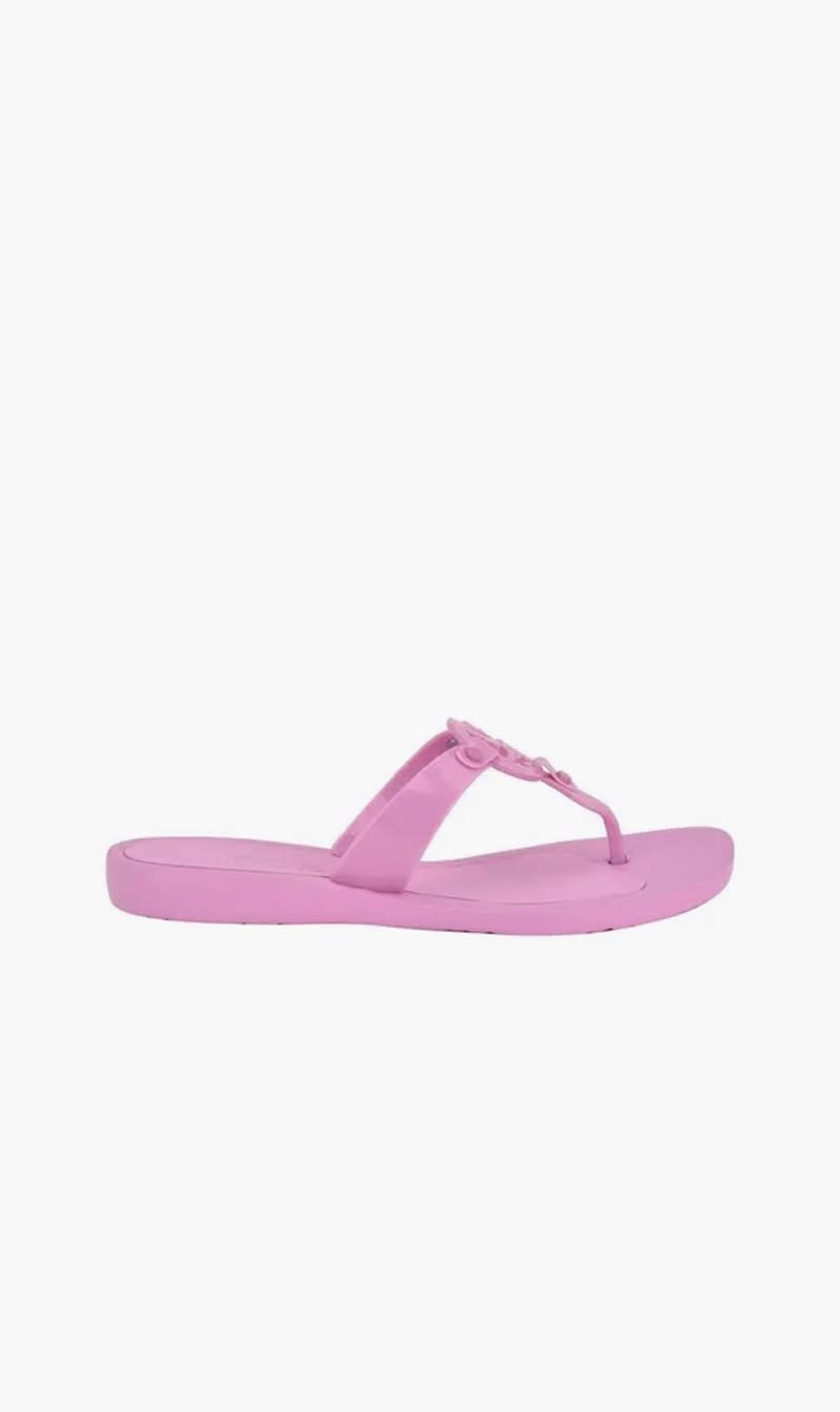 

Guess Pink Tyana Flip Flops for Women | The Deal Outlet