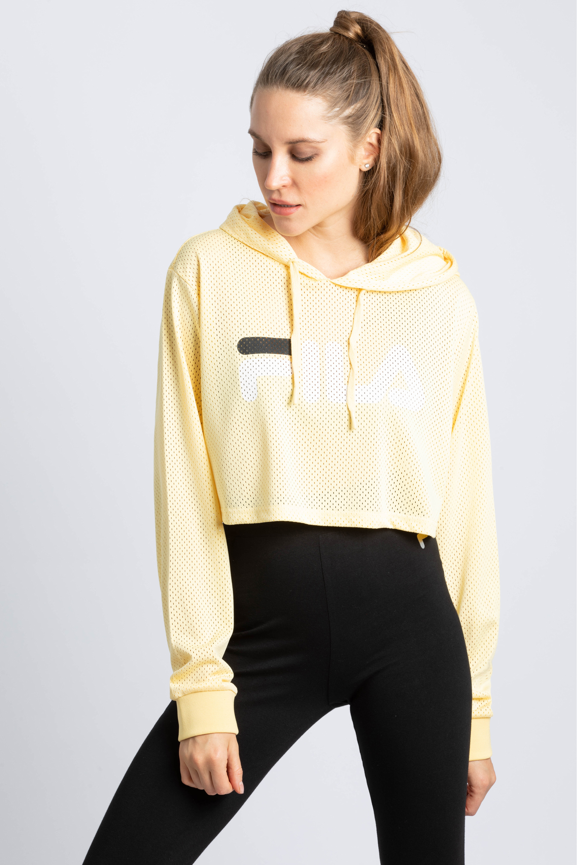 

Fila Noemi Mesh Crop Hoodie