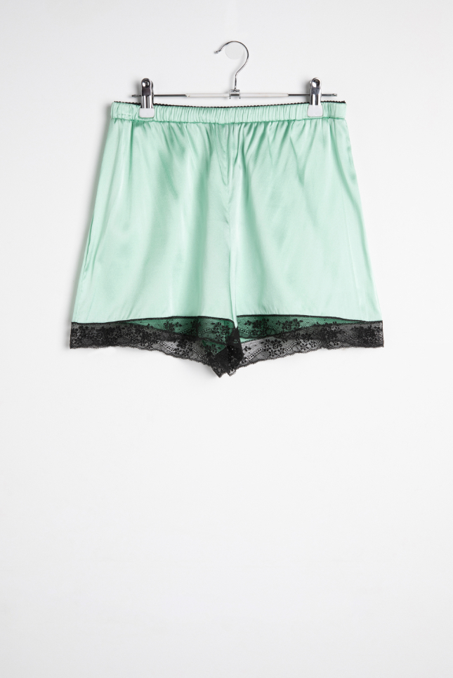 

Dolce&gabbana Lace Trim Shorts