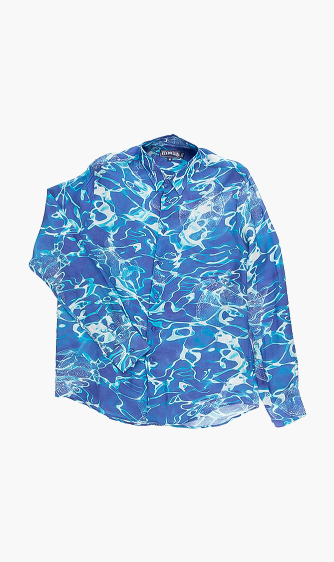 

Vilebrequin Caracal Printed Long Sleeve Unisex Shirt