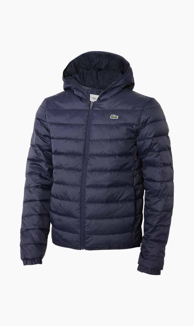 

LACOSTE Sport Water-resistant Quilted Hooded Jacket