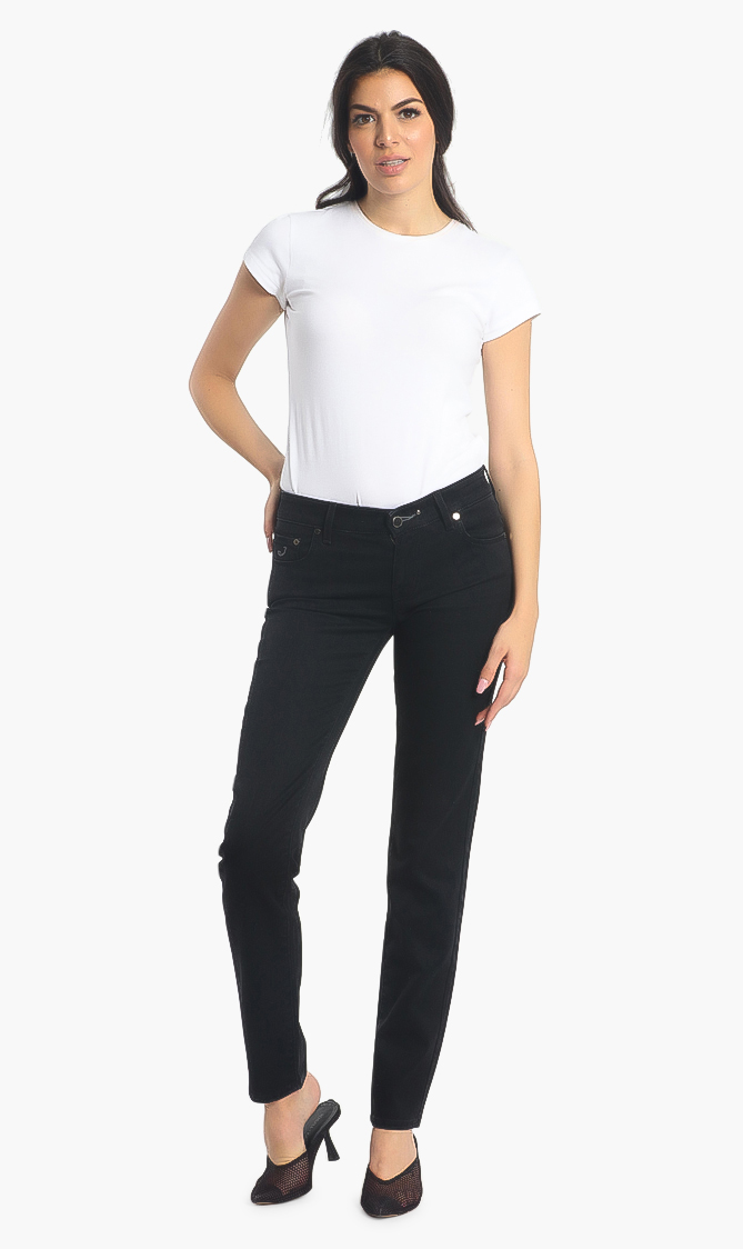 

Jocelyn Slim Moonlight Jeans, Black